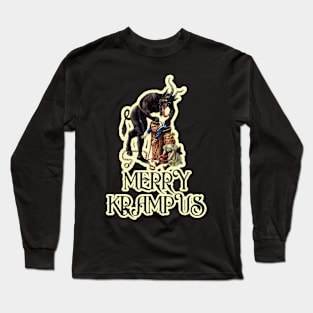 Merry Krampus Long Sleeve T-Shirt